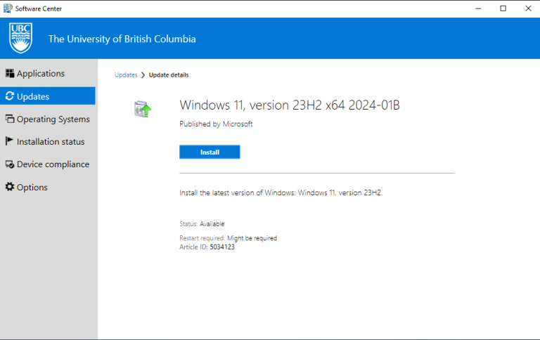 Windows 11 SCCM Install