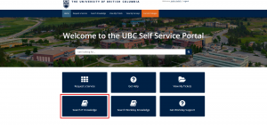 UBC IT Okanagan KnowIT is Moving to the UBC Self Service Portal